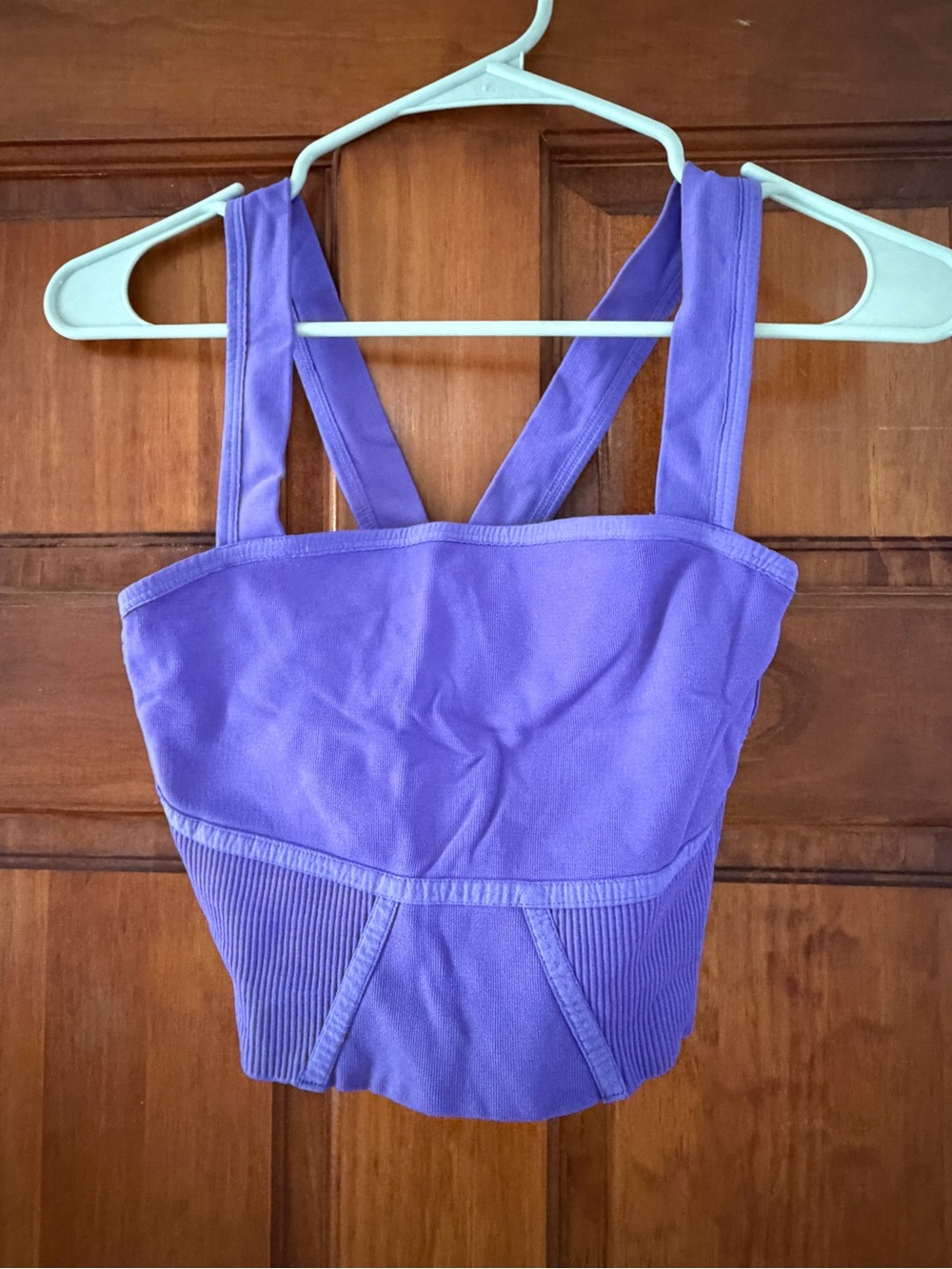 NUX Lavender Purple Supportive Bralette Tank